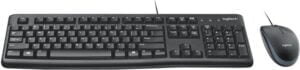 Logitech Desktop MK120 Tastatur og mus-sæt Kabling US International / EER