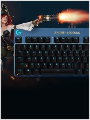 Logitech G PRO League of Legends Edition Tastatur Mekanisk LIGHTSYNC Kabling