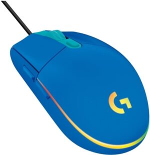 Logitech Gaming Mouse G203 LIGHTSYNC Optisk Kabling Blå