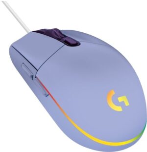 Logitech Gaming Mouse G203 LIGHTSYNC Optisk Kabling Lilla