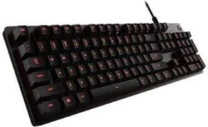 Logitech G413 Tastatur Mekanisk Rød Kabling US International