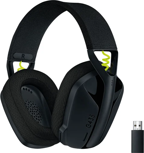 Logitech Lightspeed G435 Trådløs Headset Sort