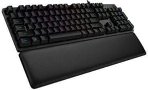 Logitech Gaming G513 Tastatur Mekanisk LIGHTSYNC Kabling USA internationalt