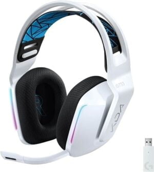 Logitech G G733 LIGHTSPEED Wireless RGB Gaming Headset Trådløs Headset Lilla - 981-000990