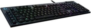 Logitech Gaming G815 Tastatur Mekanisk RGB/16,8 millioner farver Kabling Pan Nordic