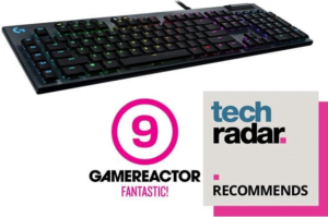 Logitech Gaming G815 Tastatur Mekanisk RGB/16,8 millioner farver Kabling USA internationalt