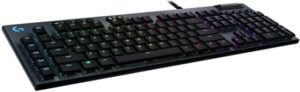 Logitech Gaming G915 Tastatur Mekanisk LIGHTSYNC Trådløs Pan Nordic