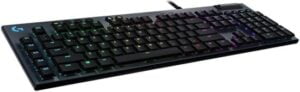 Logitech Gaming G915 Tastatur Mekanisk LIGHTSYNC Trådløs USA internationalt - 920-008910