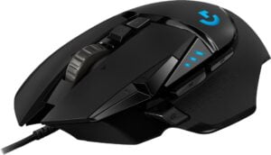 Logitech Gaming Mouse G502 (Hero) Optisk Kabling Sort