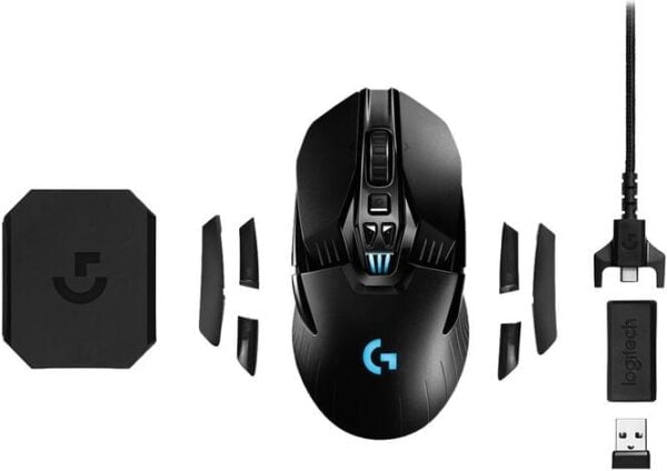 Logitech Gaming Mouse G903 Optisk Trådløs Kabling Sort