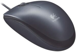 Logitech M100 Optisk Kabling Sort - 910-005003
