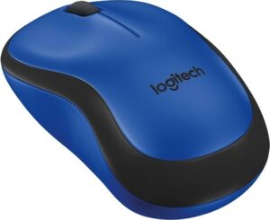 Logitech M220 Silent Optisk Trådløs Sort Blå