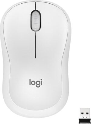 Logitech M220 Silent Optisk Trådløs Hvid