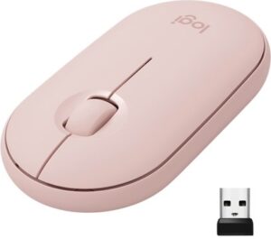 Logitech Pebble M350 Optisk Trådløs Pink