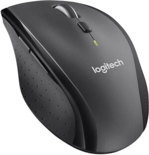 Logitech Marathon M705 Laser Trådløs Sort Grå Eco pack - 910-006034