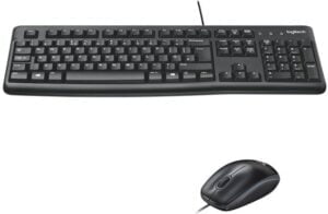 Logitech Desktop MK120 Tastatur og mus-sæt Kabling Nordisk