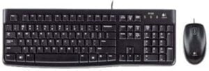 Logitech Desktop MK120 Tastatur og mus-sæt Kabling Engelsk