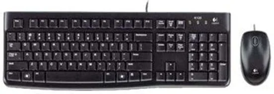 Logitech Desktop MK120 Tastatur og mus-sæt Kabling Engelsk