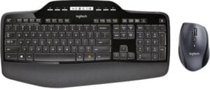 Logitech Wireless Desktop MK710 Tastatur og mus-sæt Trådløs Nordisk - 920-002443