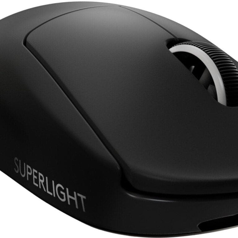 Logitech PRO X SUPERLIGHT Wireless Gaming Mouse Optisk Trådløs Sort