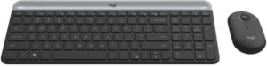 Logitech Slim Wireless Combo MK470 Tastatur og mus-sæt Trådløs - 920-009196
