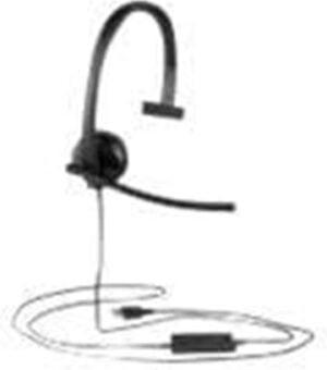 Logitech USB Headset H570e Kabling Headset Sort