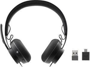 Logitech UC Zone Wireless Trådløs Headset Sort