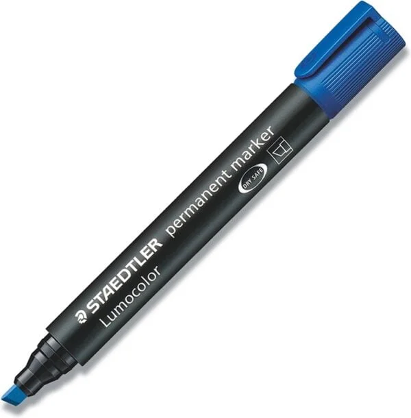 STAEDTLER Marker Lumocolor permanent Blå 2-5mm 350