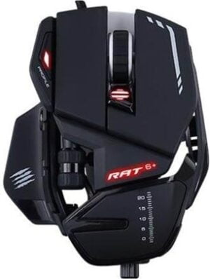 Mad Catz R.A.T.6 Optisk Kabling Sort