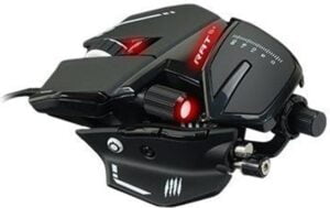 Mad Catz R.A.T.8 Optisk Kabling Sort
