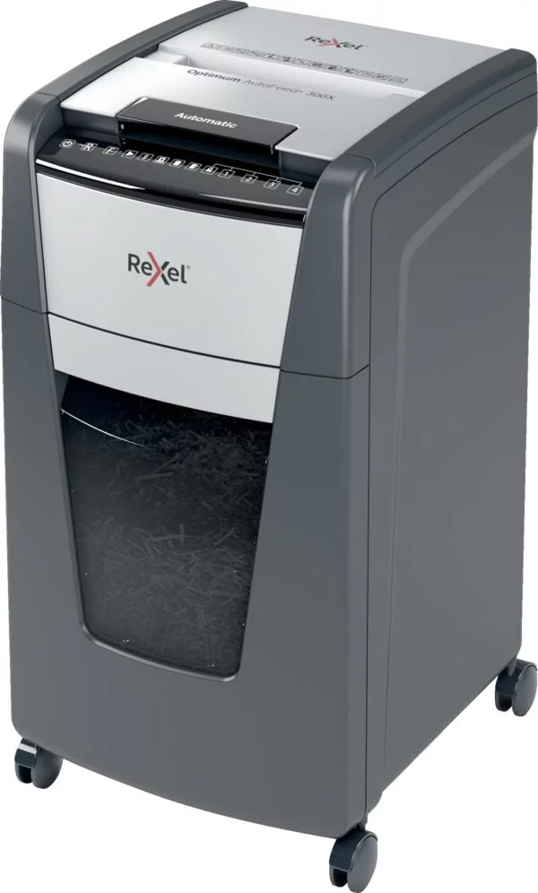 Rexel Optimum AutoFeed+ Makulator Kryds snit 4 x 25 mm
