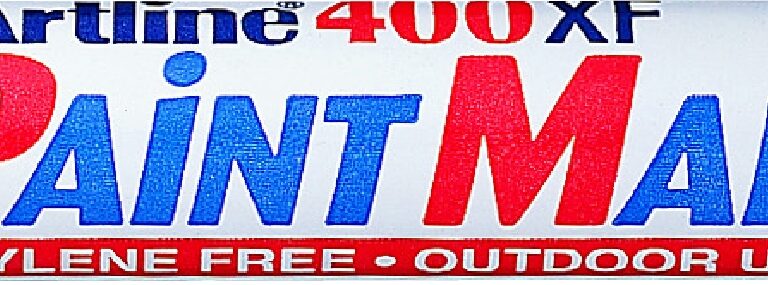 Artline EK-400XF Hvid 2,3mm rund spids