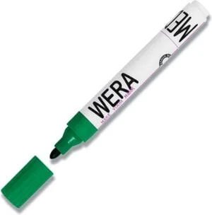 Marker BNT permanent grøn rund spids 2-3mm
