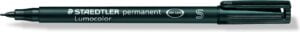Staedtler Lumocolor OHP-pen sort S 0,4mm