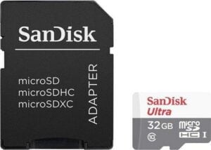 SanDisk Ultra microSDHC UHS-I / Class10 - SDSQUNS-032G-GN3MA