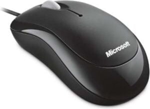 Microsoft Basic Optical Mouse for Business Optisk Kabling Sort