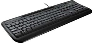 Microsoft Wired Keyboard 600 Tastatur Kabling Nordisk