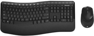 Microsoft Wireless Comfort Desktop 5050 Tastatur og mus-sæt Trådløs