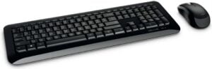 Microsoft Wireless Desktop 850 Tastatur og mus-sæt Trådløs Dansk/Finsk/Norsk/Svensk