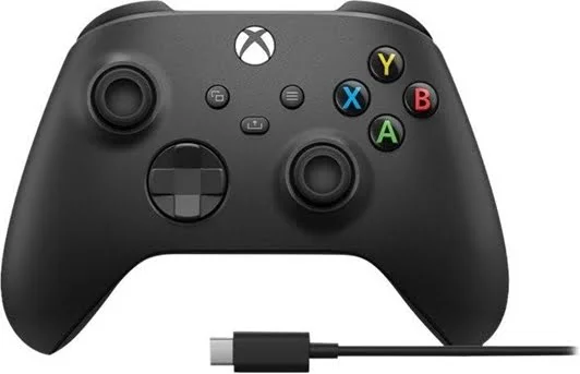 Microsoft Xbox Wireless Controller  USB-C Cable Gamepad iOS PC Microsoft Xbox Series S Microsoft Xbox Series X Microsoft Xbox One Android Sort