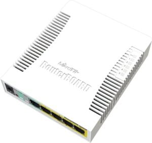 MikroTik RouterBOARD RB260GSP Switch 6-porte Gigabit  PoE