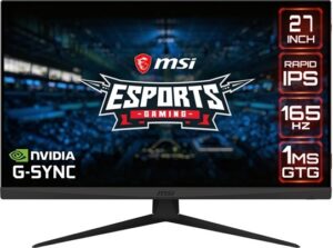 MSI Optix G273QF 27 2560 x 1440 HDMI DisplayPort 165Hz - OptixG273QF