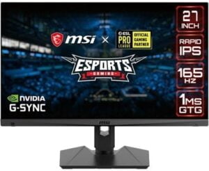 MSI Optix MAG274QRF 27 2560 x 1440 HDMI DisplayPort USB-C 165Hz Pivot Skærm - OPTIX MAG274QRF QD