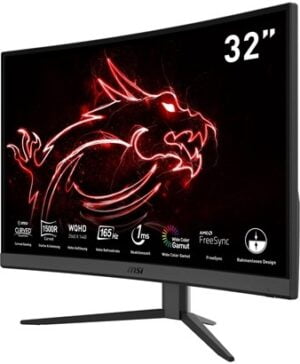 MSI Optix G32CQ4 31.5 2560 x 1440 HDMI DisplayPort 165Hz