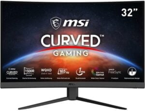 MSI Optix G32CQ4 31.5 2560 x 1440 HDMI DisplayPort 165Hz - 9S6-3DB51T-009