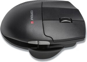 Contour Unimouse Infrarød Trådløs Sort - UNIMOUSE-WL-L