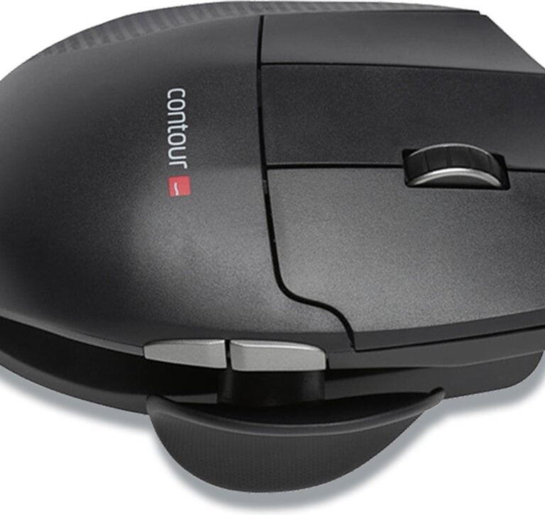 Contour Unimouse Infrarød Trådløs Sort - UNIMOUSE-WL-L