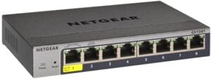 NETGEAR Pro GS108Tv3 Switch 8-porte Gigabit