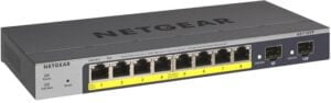 NETGEAR Pro GS110TPv3 Switch 8-porte Gigabit  PoE+