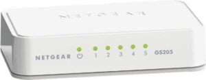 NETGEAR GS205 Switch 5-porte Gigabit